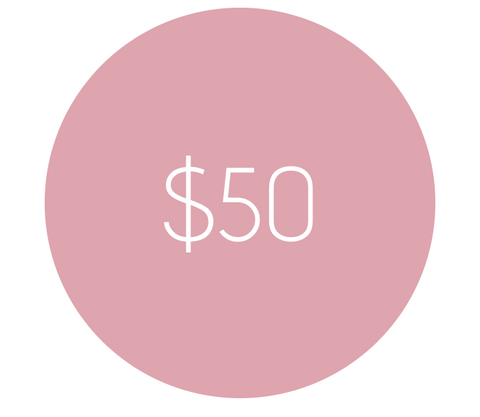 $50 STORE CREDIT
