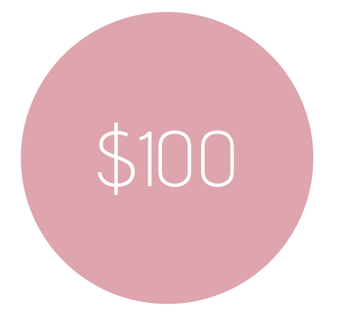 $100 STORE CREDIT