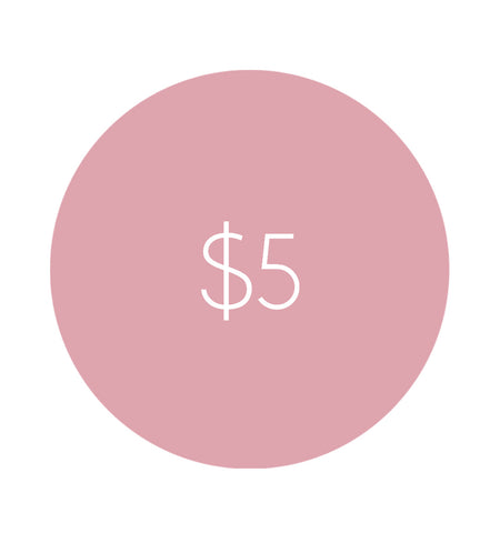 $5 STORE CREDIT
