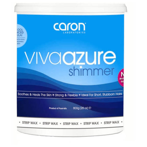 CARONLAB Viva Azure Shimmer Strip Wax