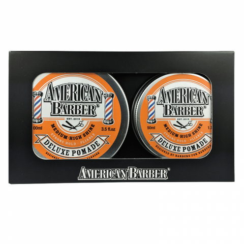 AMERICAN BARBER Deluxe Pomade Duo